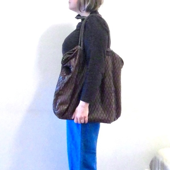 Jas M.B. London Handbags - Jas M.B. London XL Leather Shopper Tote